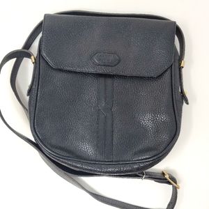 Lanvin Pebbled Leather Crossbody Vintage